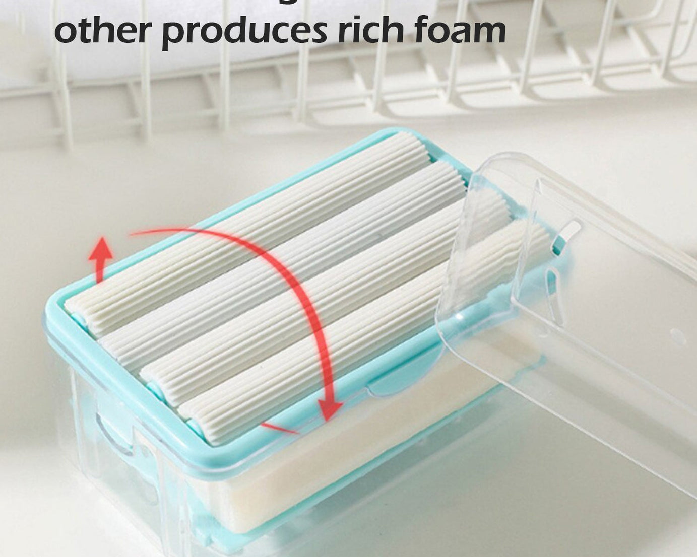 Multifunctional soap dish with built-in dispenser and drainage holes