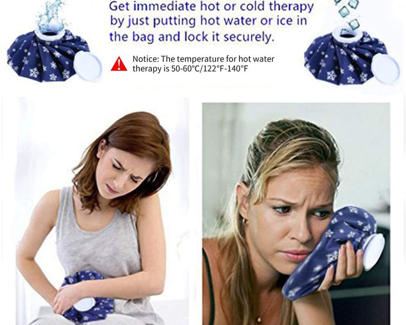 Ice pack for joint pain, featuring an easy-to-use design
