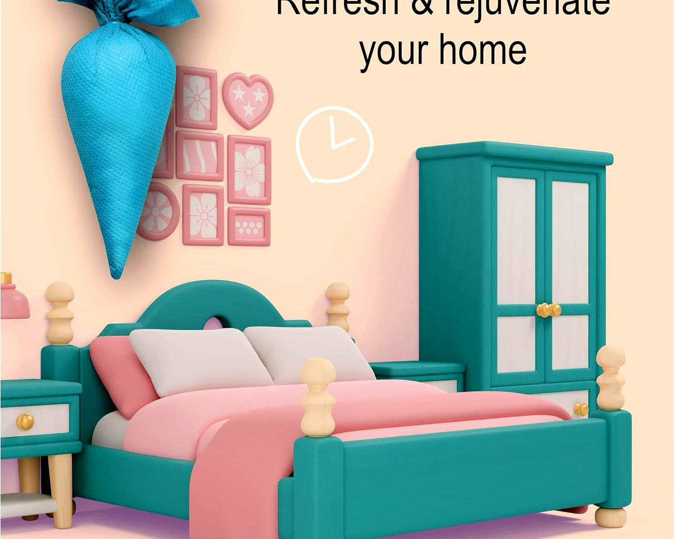 3615 Organic Camphor Cone, Camphor Cone (Charlie) - Room, Car and Air Freshener & Mosquito Repellent (1 Pc)