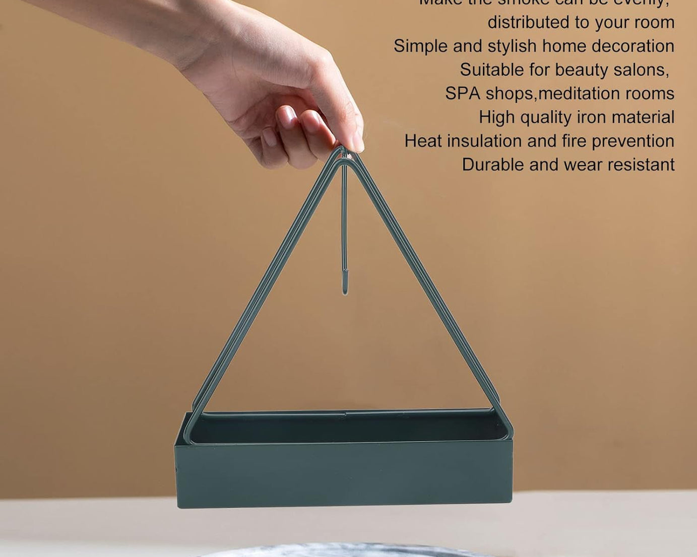 Mosquito Coil Holder Frame, Triangular Shape Iron Mosquito Incense Holder Mosquito Repellent Incense Holder, Hanging, Mosquito Repellent, Outdoor, Stylish, Mosquito Repellent Incense Holder