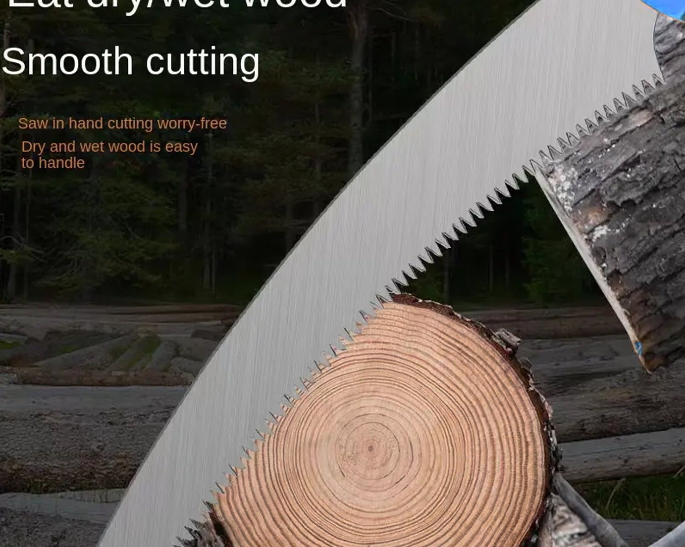 20 inch Pruning Saw With High Carbon Steel Hand Saw Edge Sharpen Teeth With Cover Packing Perfect For Gardening, Grass, Tree Cutting, Plants, Shrubs, Wood, branch cut