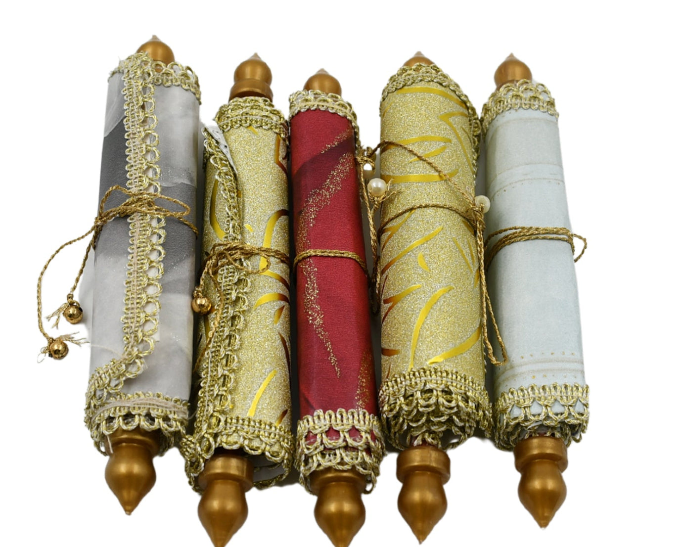 Money Gift Envelopes Lifafa - Multi Color Pack of 5 Premium Designer Envelopes, Colorful Writing Message Scroll, Sandesha Card, Style Shagun Envelope Sagan Gift Envelopes for Weddings, Birthdays, Baby Shower, Anniversary