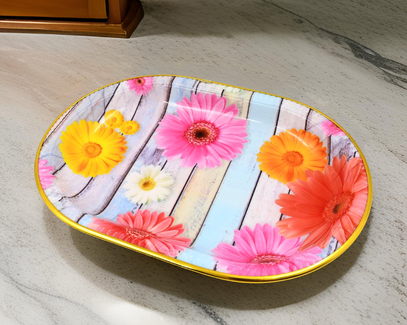round shap tray