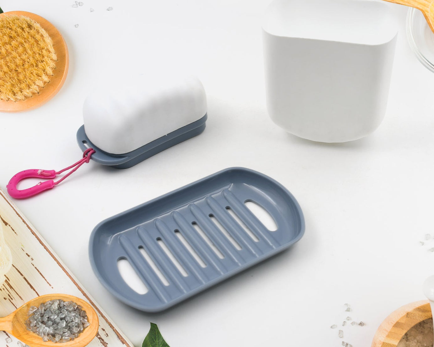 Stylish and Practical Soap Holder for Travel  Soap Box With Secure Seal and Non Leak Design Stylish Soap Box for Home, Bathroom, Hiking, Travel, Camping Capsule Soap Box (1 Pc)