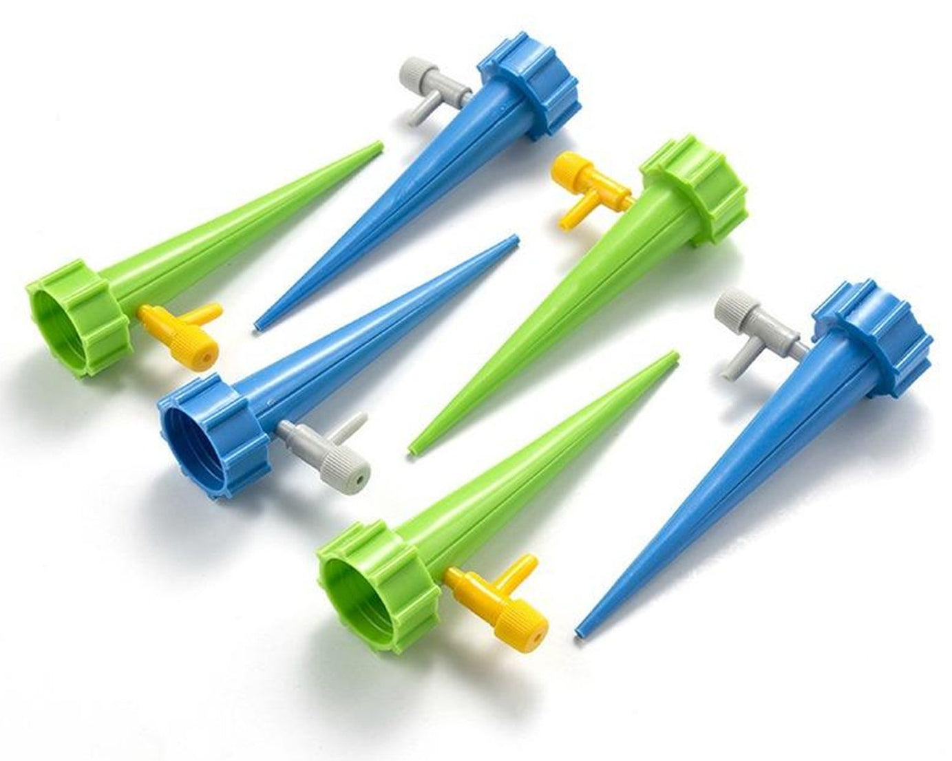 Plant Watering Spikes self Watering Spikes Water dripper for Plants, Adjustable Plant Watering Devices with Slow Release Control Valve Switch