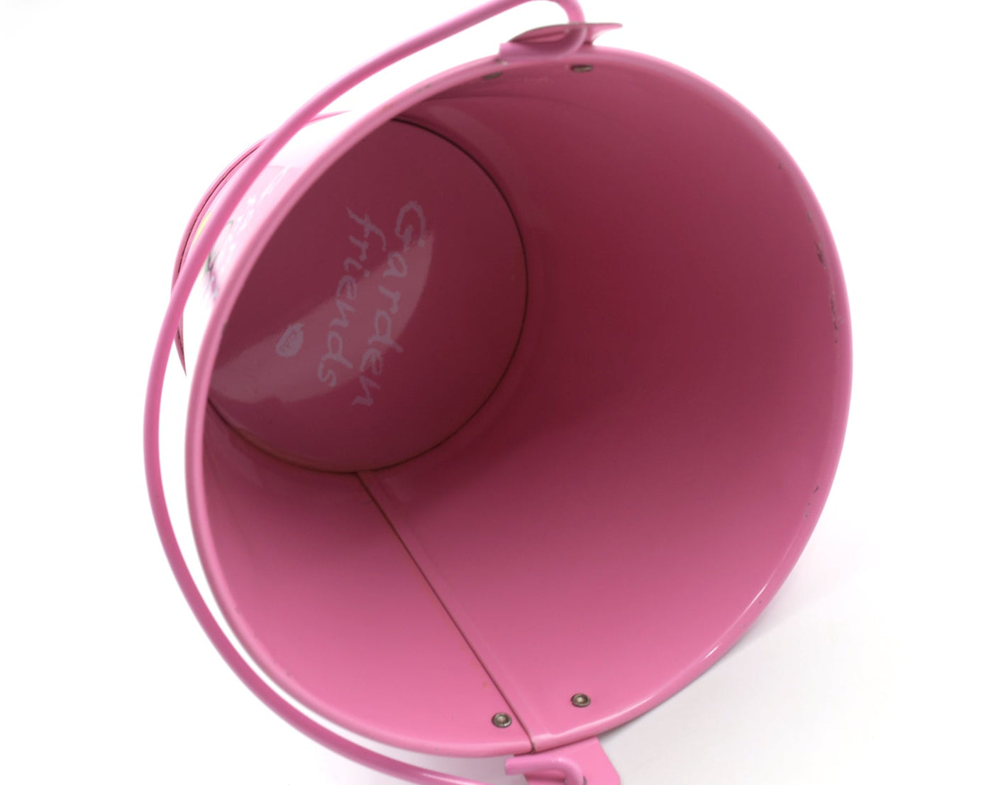 Small Metal Buckets with Handles, Bucket Plant Kids Pot Plant Succulents Metal Flower Bucket Metal Candy Bucket Ice Bucket Bucket Metal Succulent Flower Pot Creativity (1 Pc)