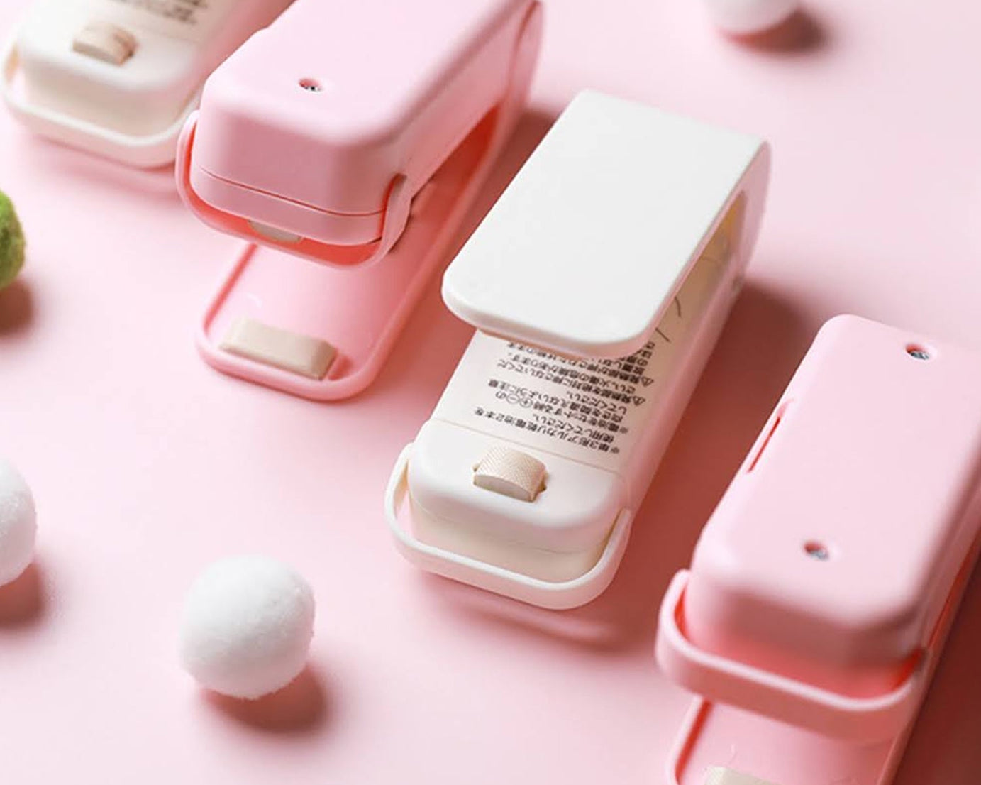 Mini heat sealing machine for plastic bags