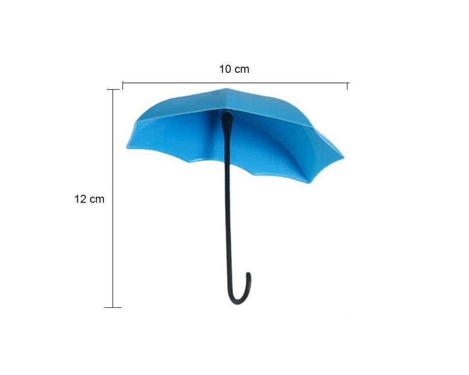 Umbrella key holder with vibrant colors