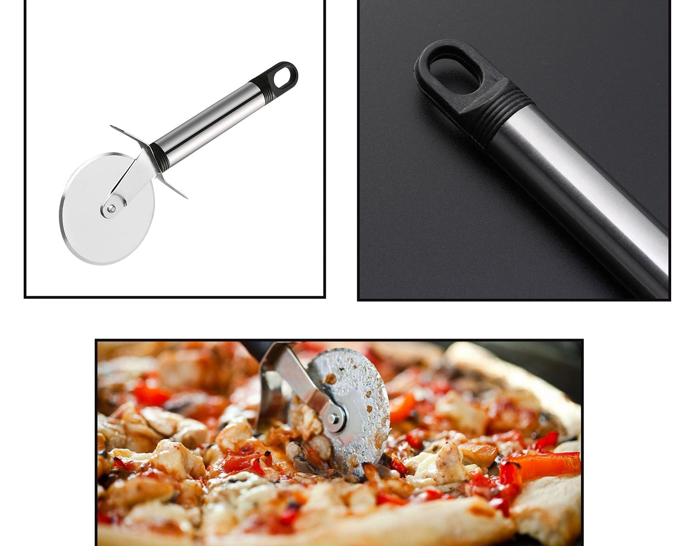 Precision slicer for pizza and pastries.