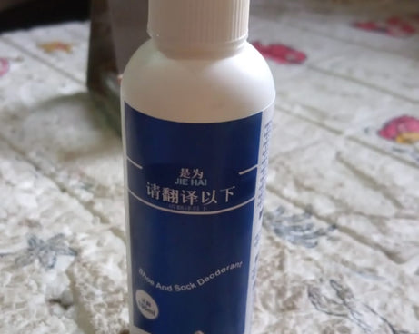 Deodorant Spray for Shoes & Socks, Shoe Deodorizer Spray, Shoe Odor Eliminator Spray, Sneaker & Shoe Deodorant, Freshness for Work Shoes, Safety Shoes, Sports Shoes & More (100 ML)