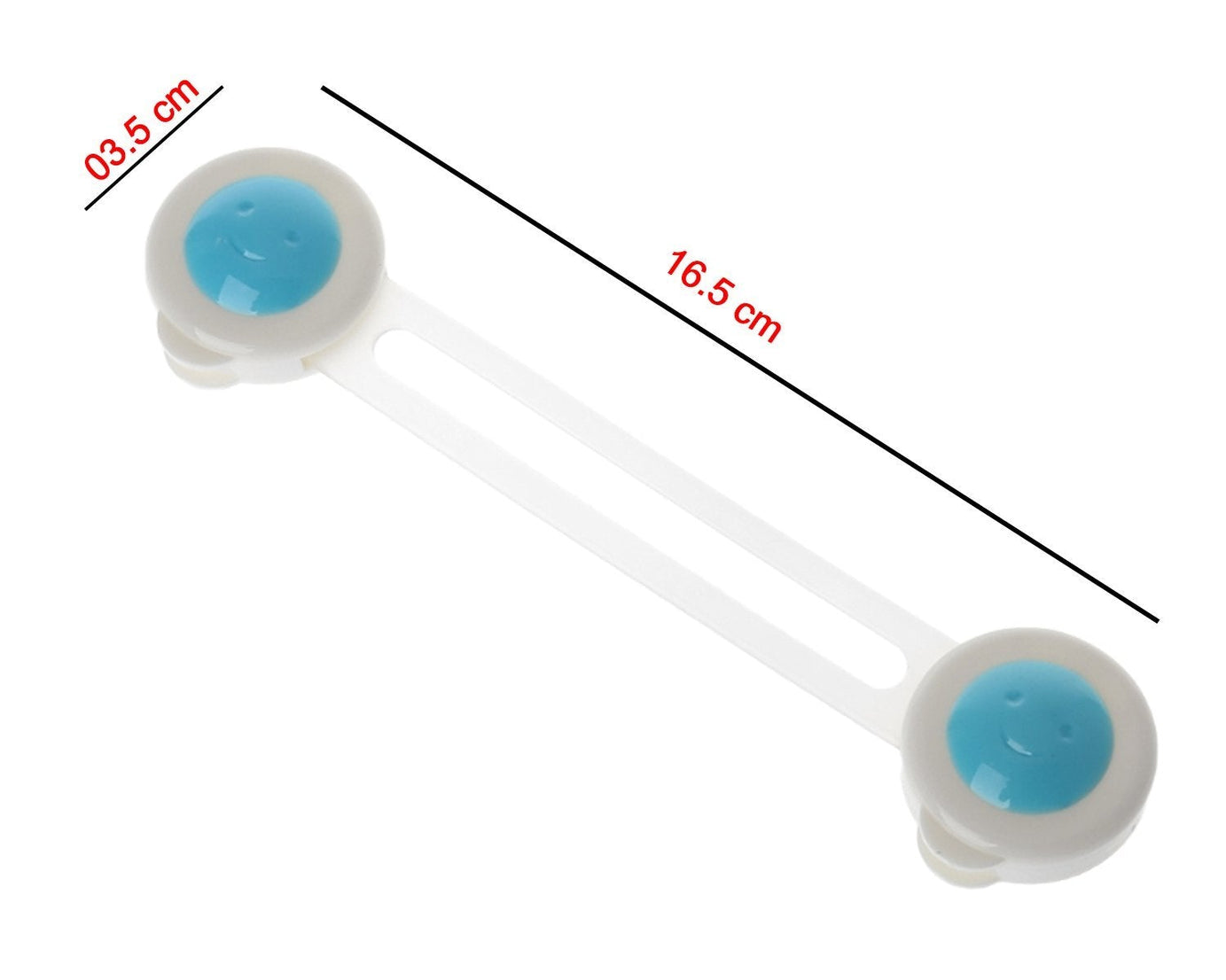 Single baby safety strap lock, effective and secure.