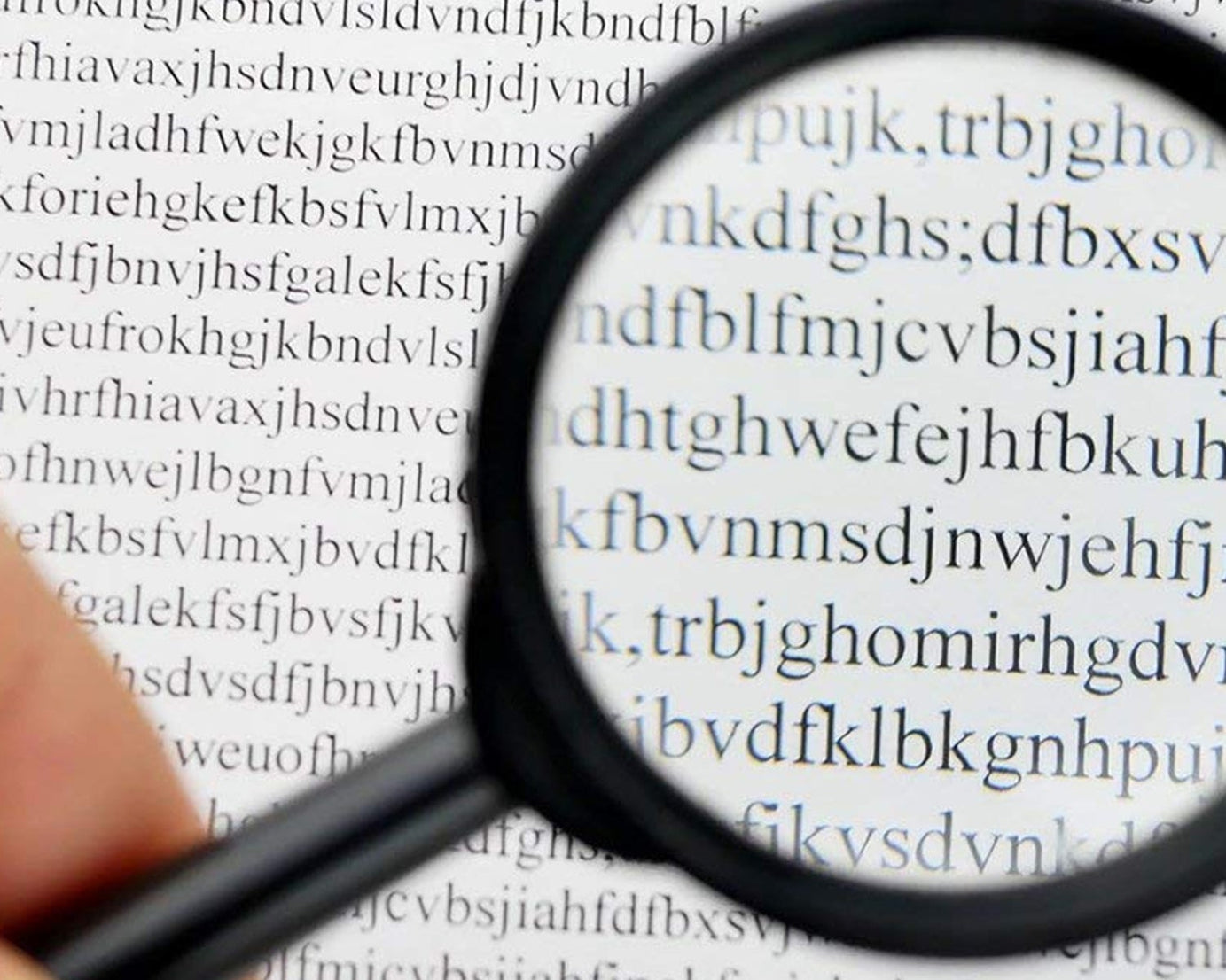 Magnifying glass Lens - reading aid made of glass - real glass magnifying glass that can be used on both sides - glass breakage-proof magnifying glass, Protect Eyes, 50 mm