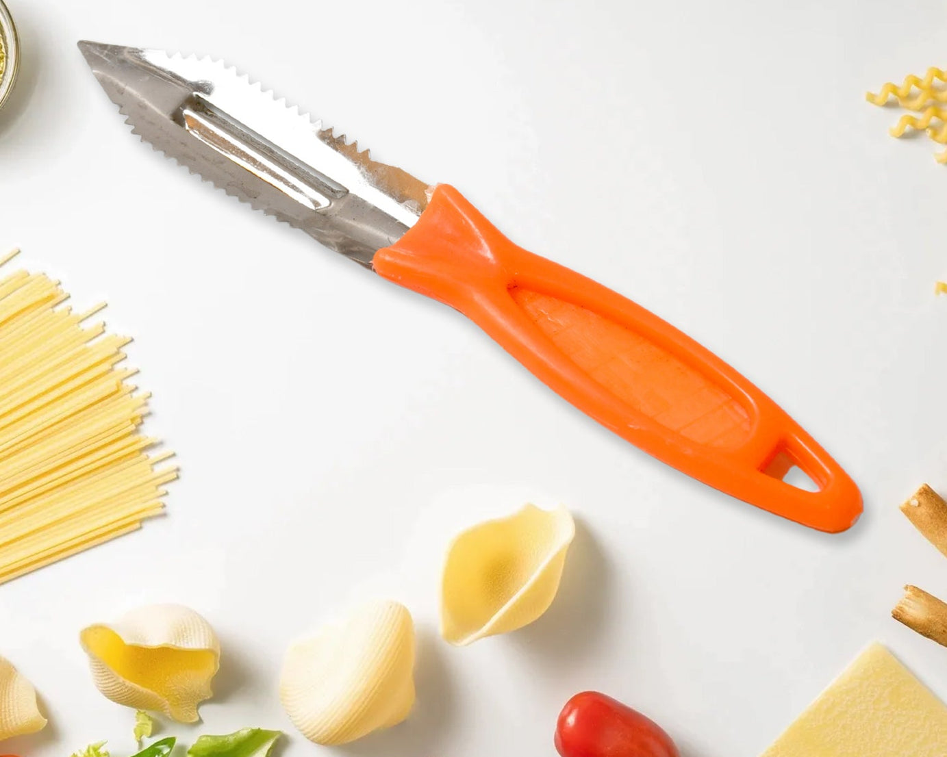 3in1 Multipurpose Stainless Steel Classic Kitchen Knife Set of 3 for Fruits and Vegetable Chopping / Cutting / Peeling, Kitchen Knife / Vegetable Peeler / Plain Knife