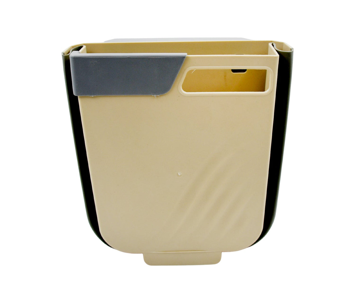 Hanging Trash Can for Kitchen Cabinet Door, Small Collapsible Foldable Waste Bins, Hanging Trash Holder for Bathroom Bedroom Office Car, Portable