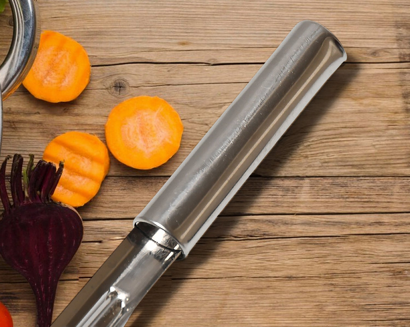 Multi-Purpose Stainless Steel Peeler With Handle For Vegetables, Potato Peeler, Carrot, grated, Suitable for Peeling and shredding Fruit and Vegetables Kitchen Accessories, Piller (12 Pcs Set) 