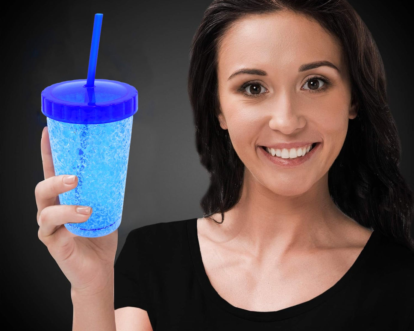 Plastic Reusable Sipper Tumbler with Lid and Straw (1 Pc / 500 ML / Mix Color / 1 Pc)