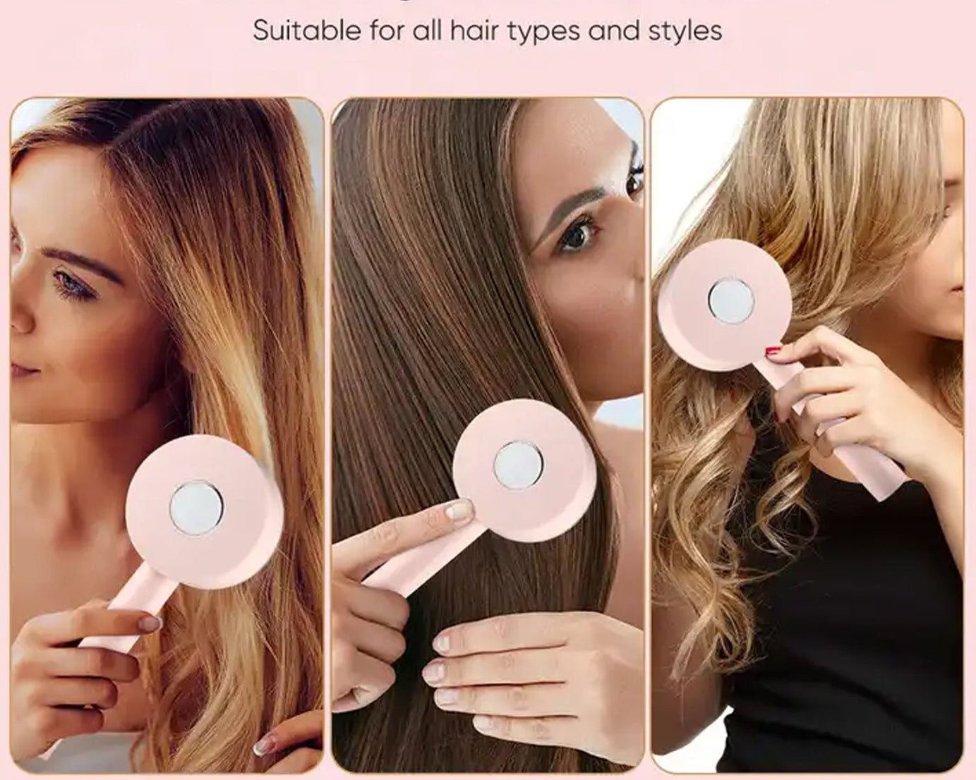 Air cushion hair brush