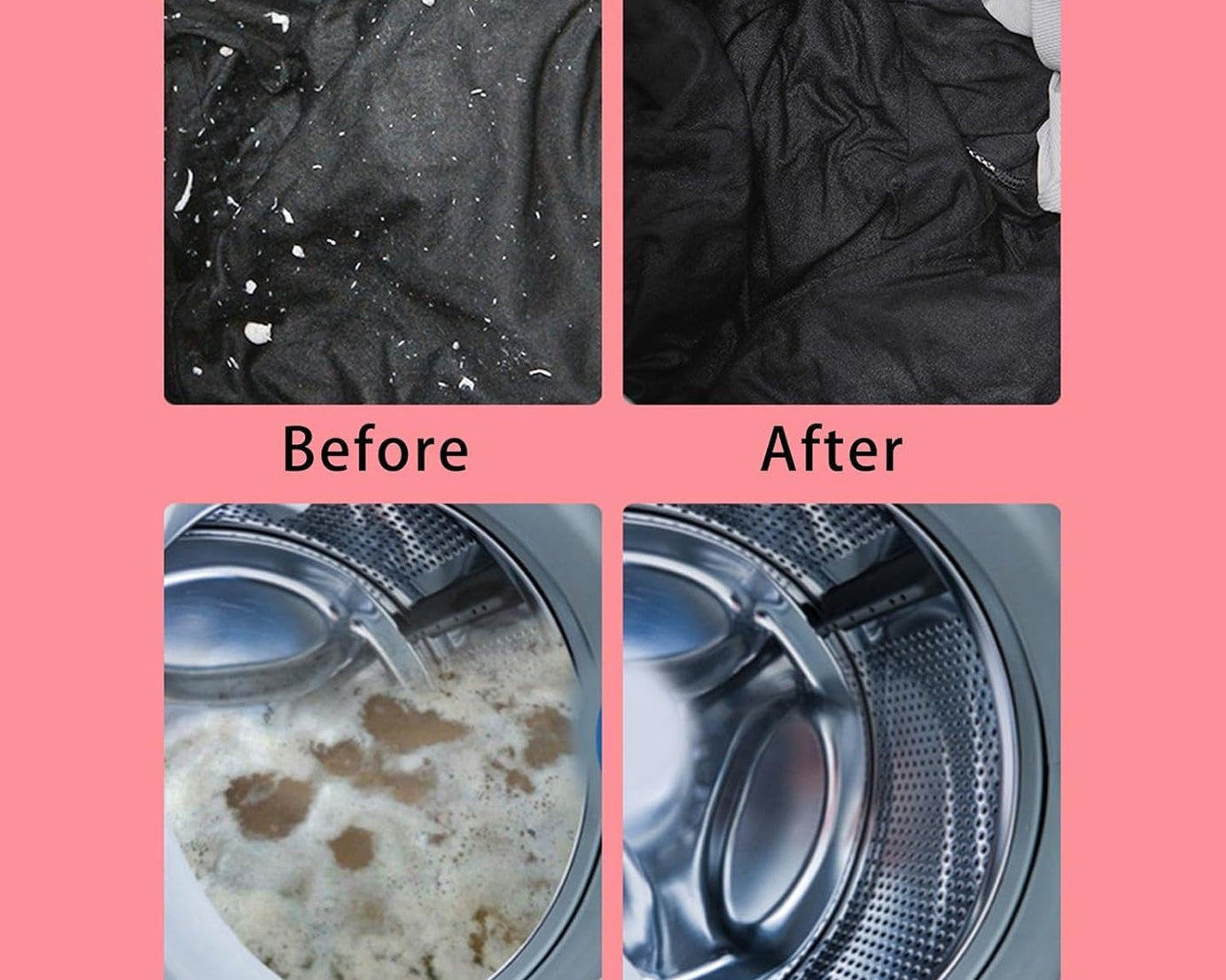 Reusable Washing Machine Floating Cylindrical Shape Lint Mesh Bag ( 1 Pc)