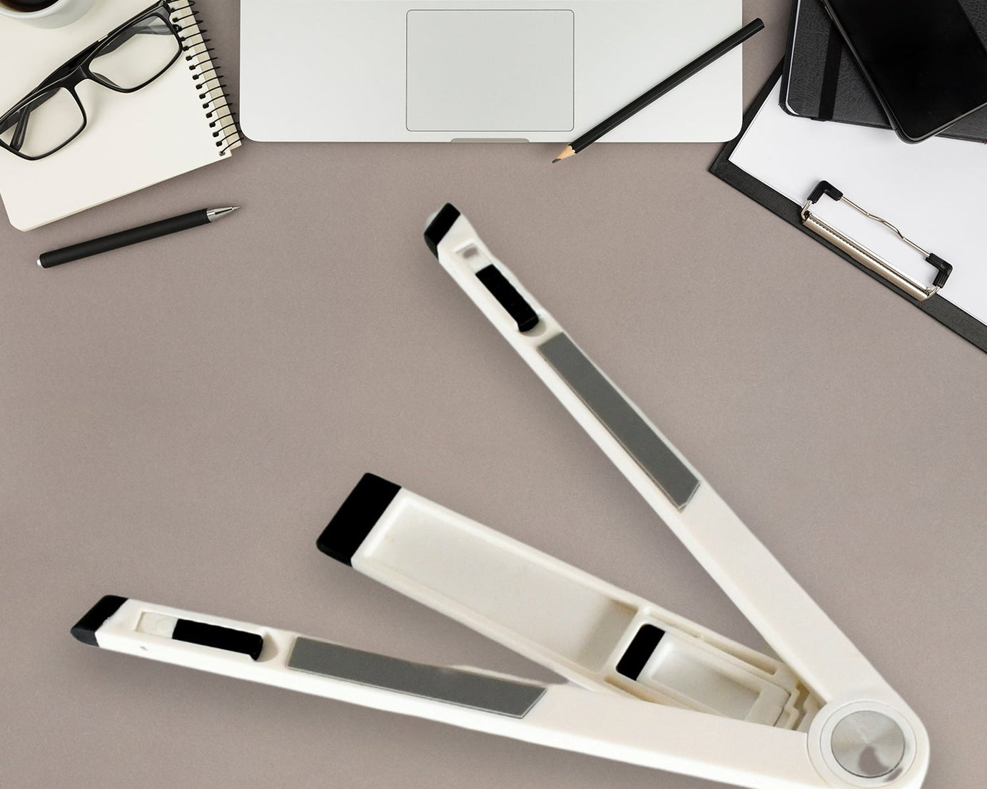 Tablet stand scaffold