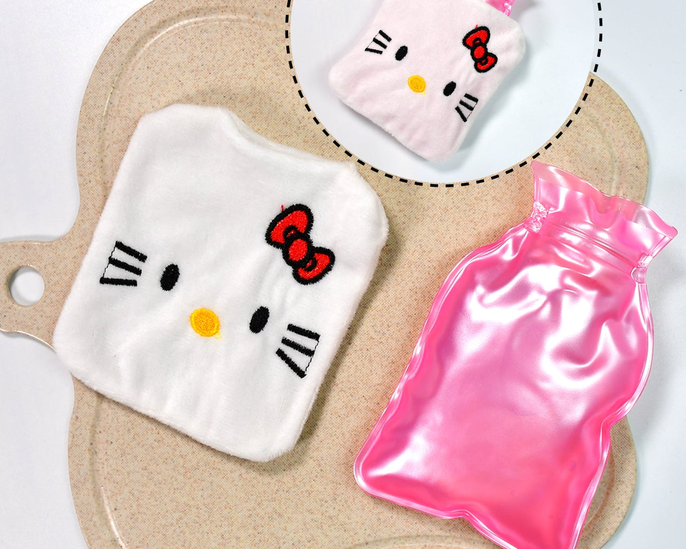 Hello Kitty hot water bag, small size
