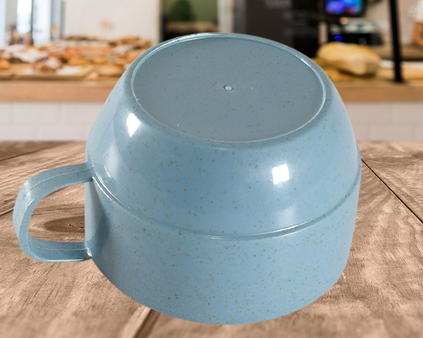 Multipurpose Plastic Water Cup, With Handle, Reusable Cups, Environmental Friendly Festival for Milk Cup, Coffee Cup, Tea Cup, Breakfast Cup, Drinking Mug or Outdoor for Household Gift For Birthday (1 Pc)