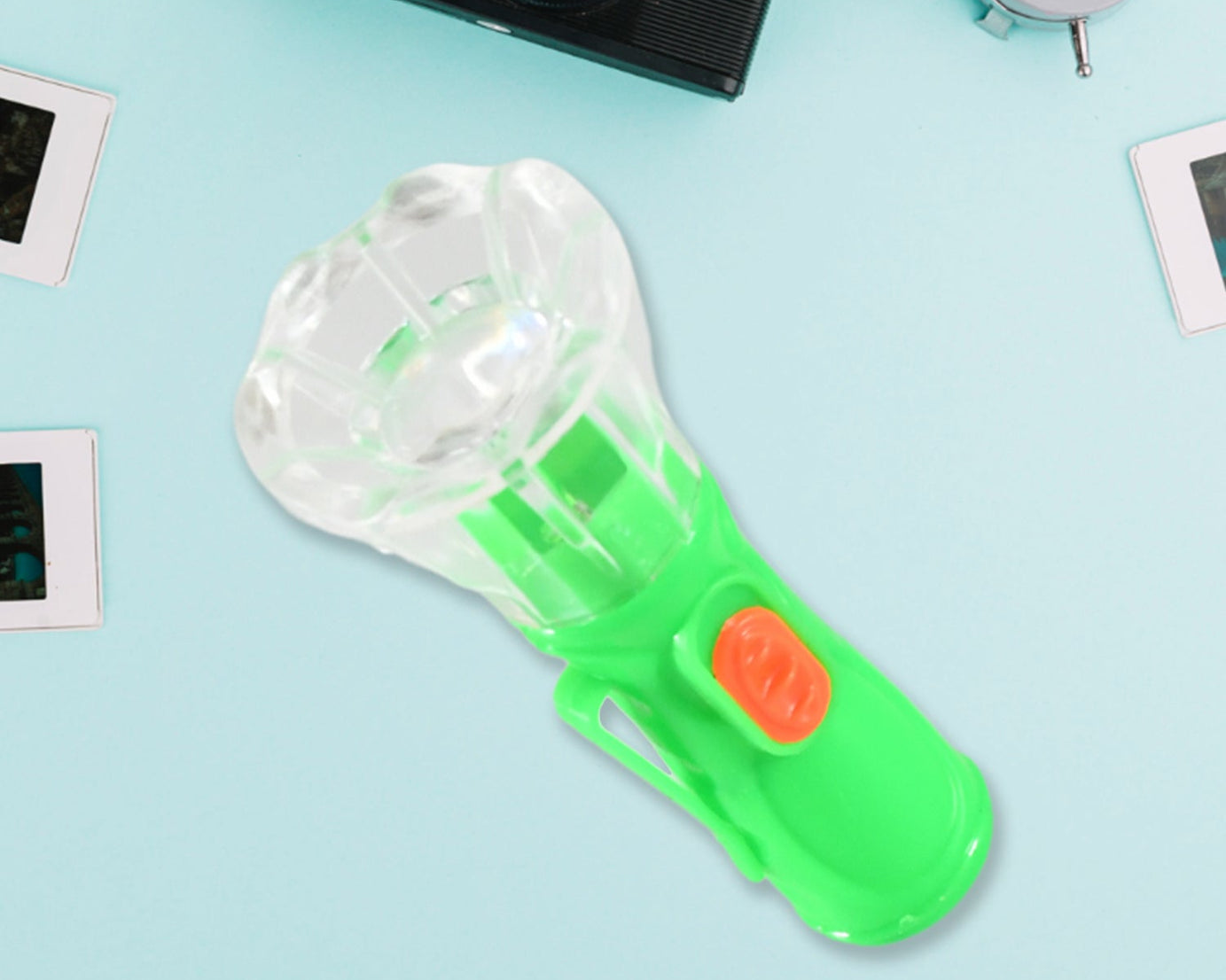 Small Plastic Torch for Kids, Plastic LED Flashlight Torch, Beautiful Attractive Good Gift Item, Pocket Torch for Kids (1 Pc)