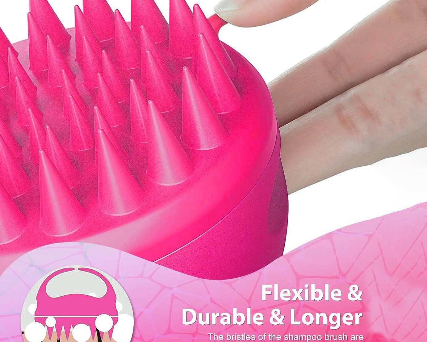 Shampoo Scalp Brush Comb