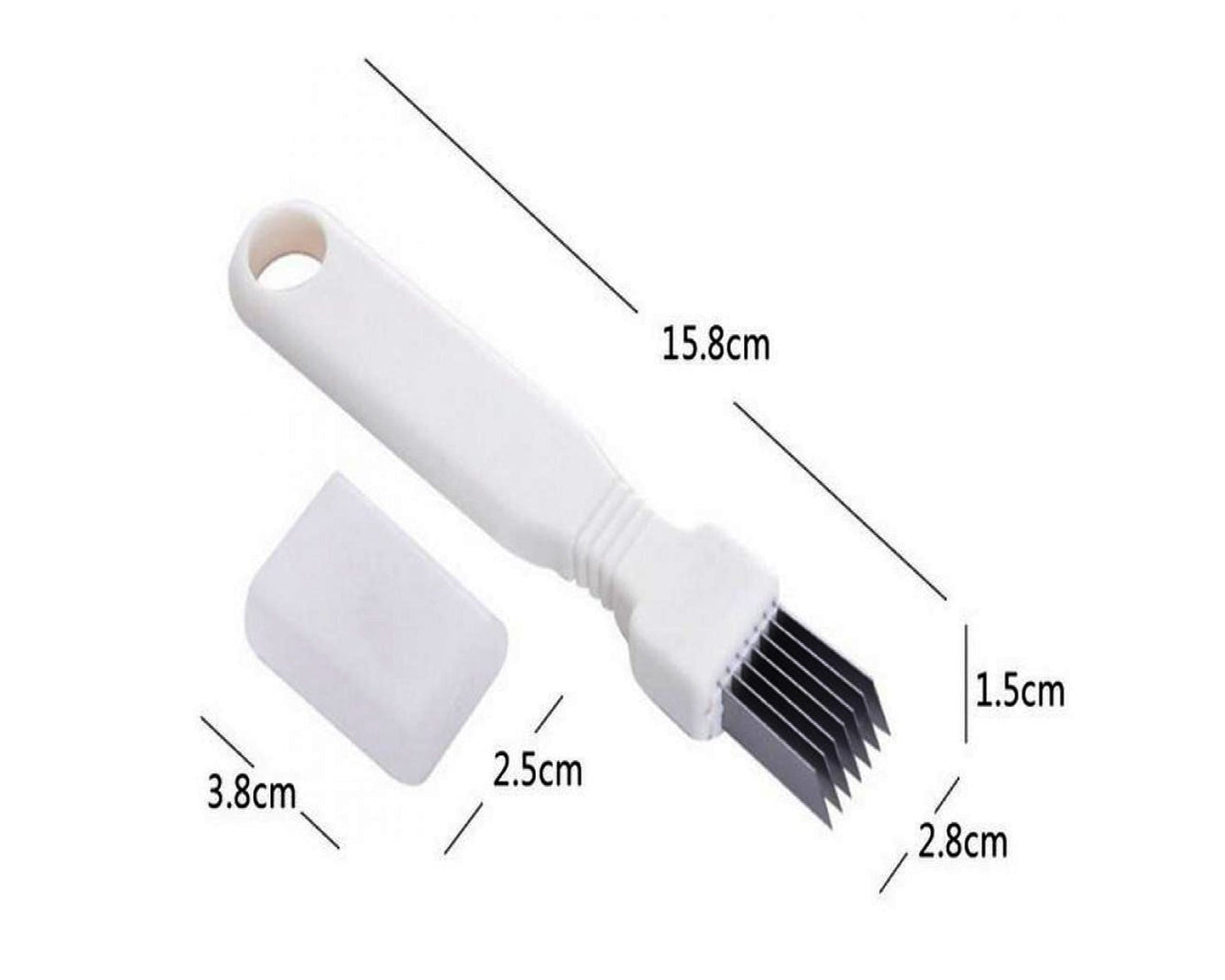 Negi cutter for vegetables, easy to use