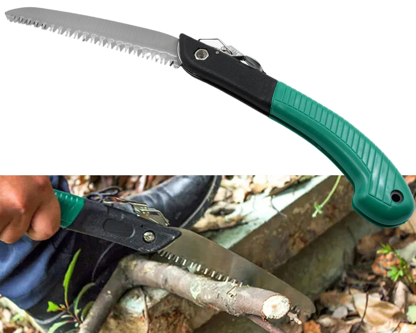 Folding Handsaw, Pruning Saws for Tree Trimming Camping, Gardening, Hunting. Cutting Wood, PVC, Bone