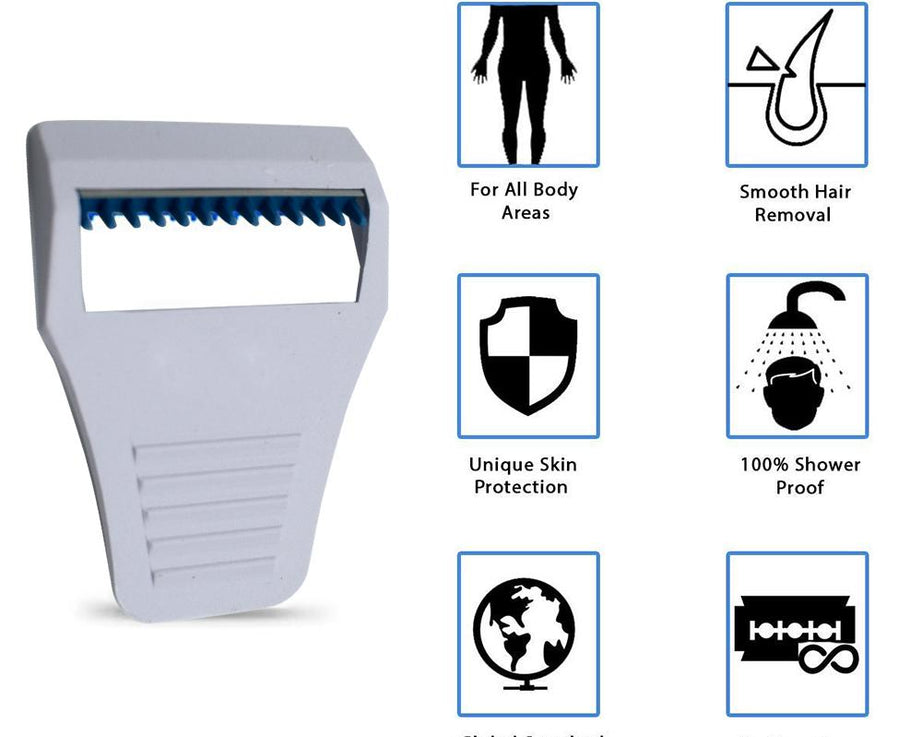 Razor with flexible head for women