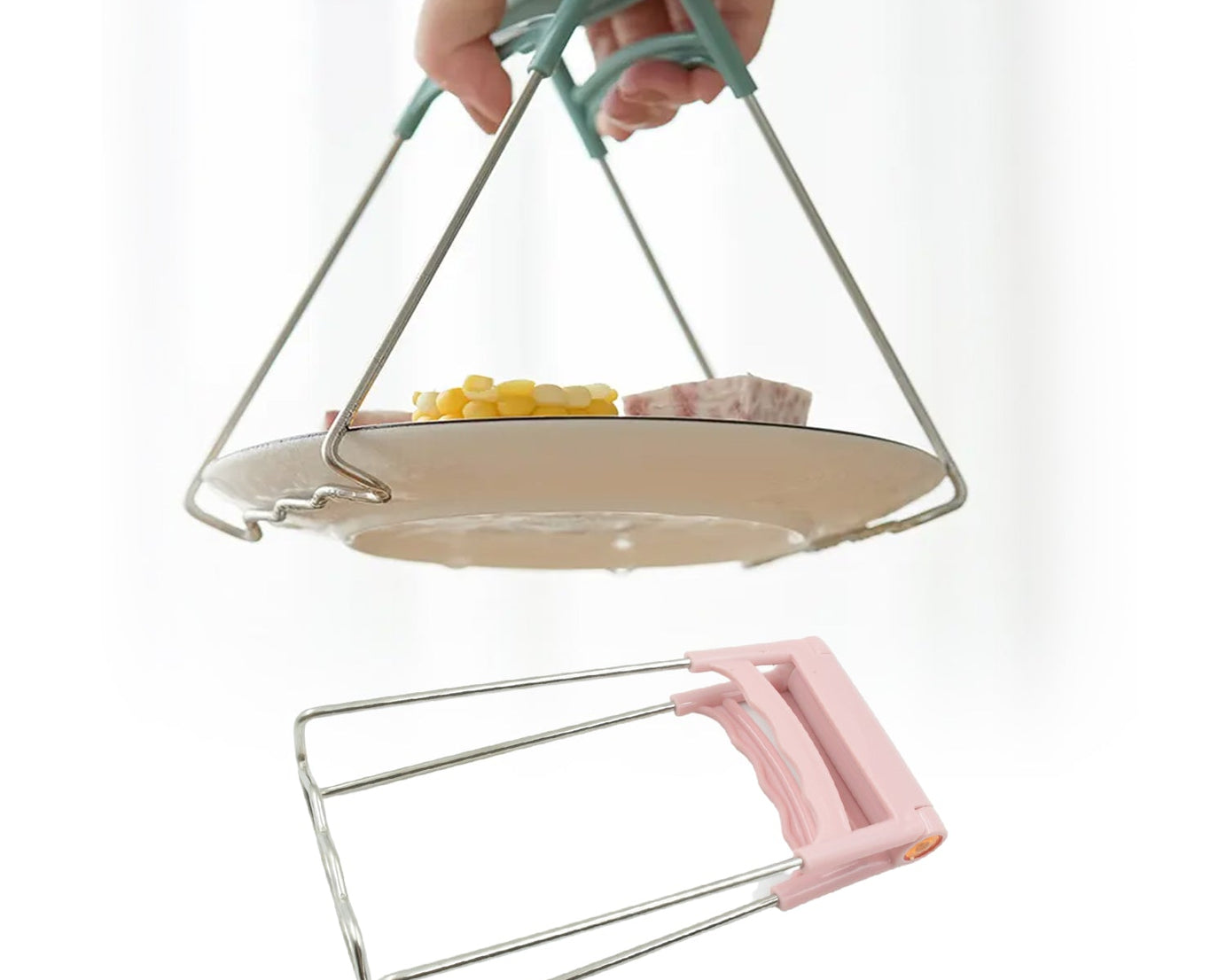 Kitchen Tongs, Bowls Clip Wear‑Resistant Bowls Plates Clip Lifter For Restaurants for Kitchen (1 Pc)