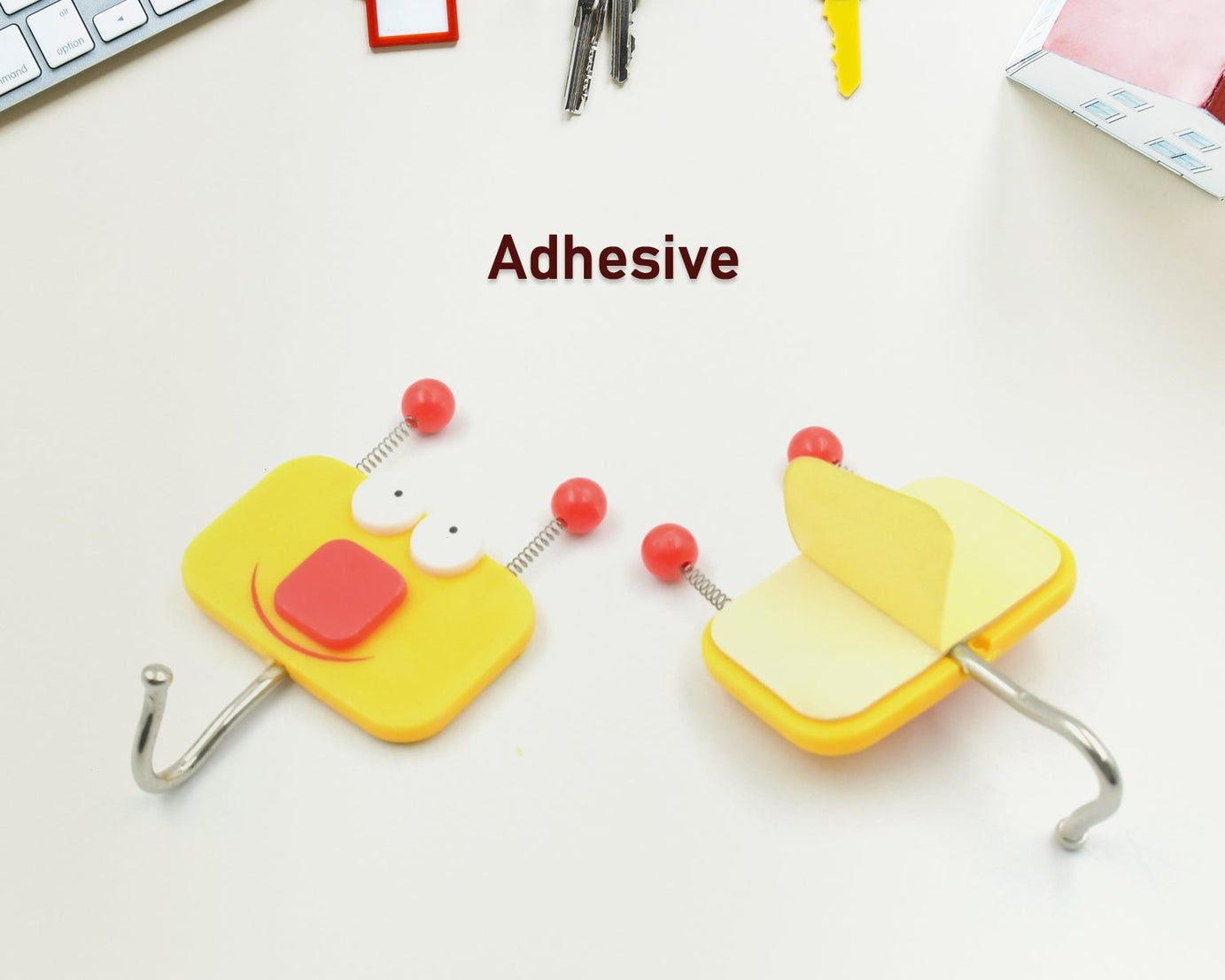 MULTIPURPOSE STRONG HOOK SELF-ADHESIVE HOOKS FOR WALL HEAVY PLASTIC HOOK, STICKY HOOK HOUSEHOLD FOR HOME , DECORATIVE HOOKS, BATHROOM & ALL TYPE WALL USE HOOK , SUITABLE FOR BATHROOM, KITCHEN, OFFICE