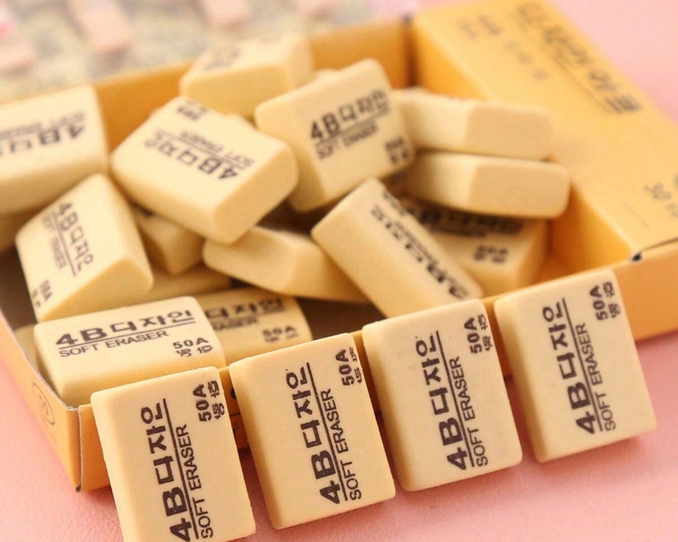  Yellow Erasers 