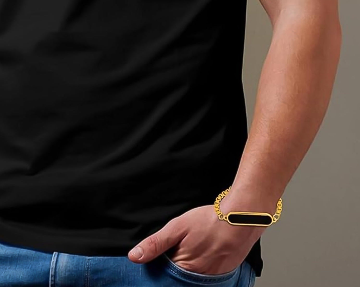 Golden Bracelet, Gift Bracelet (1 Pc)