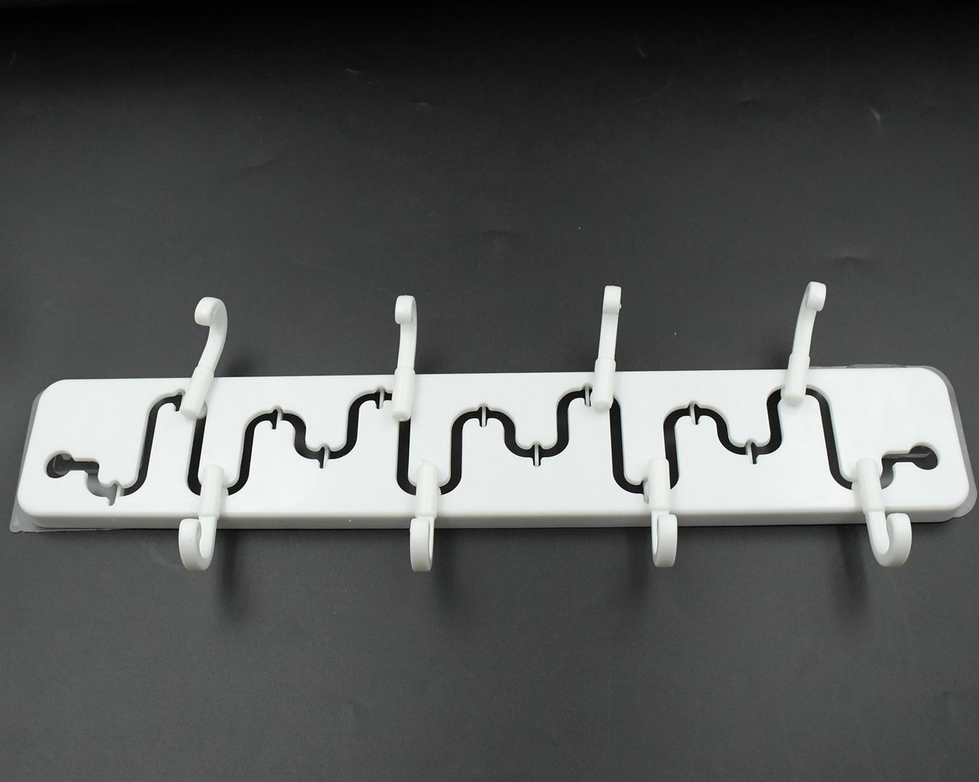 Adjustable Wall Hook: Slides for Easy Access (Bathroom & Home)