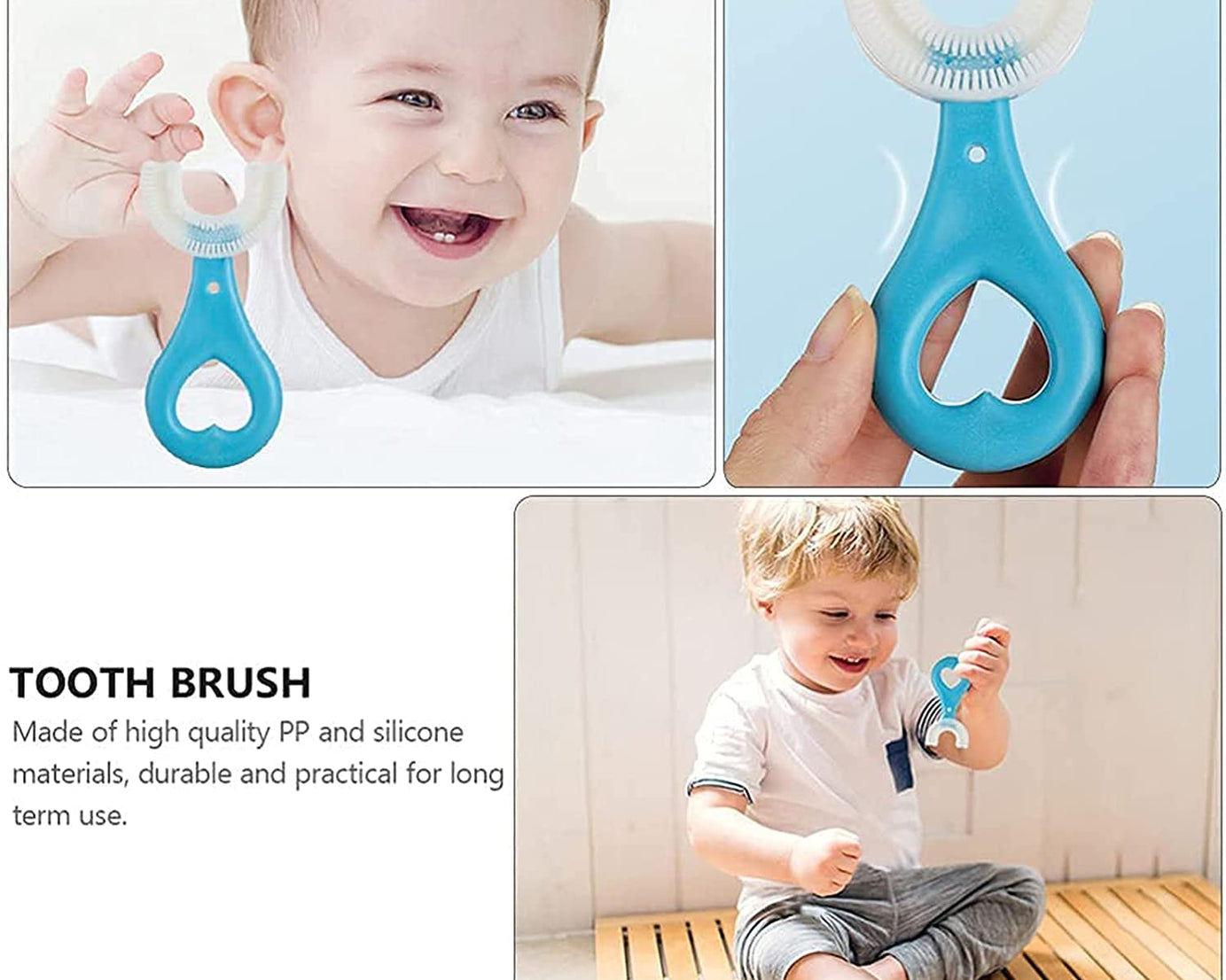 U S toothbrush for toddlers, easy to handle