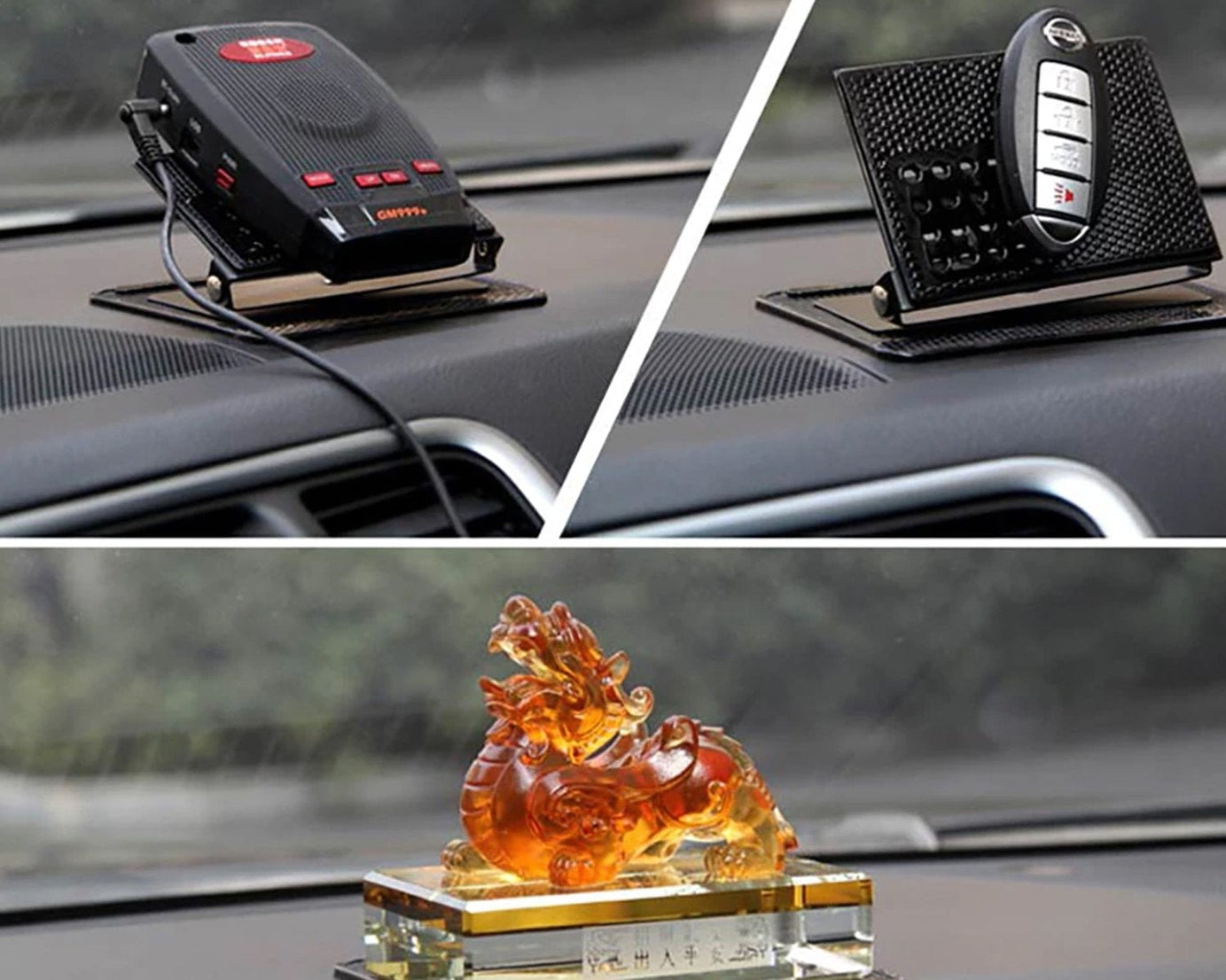 Versatile anti-slip mat, ideal for keeping objects in place.