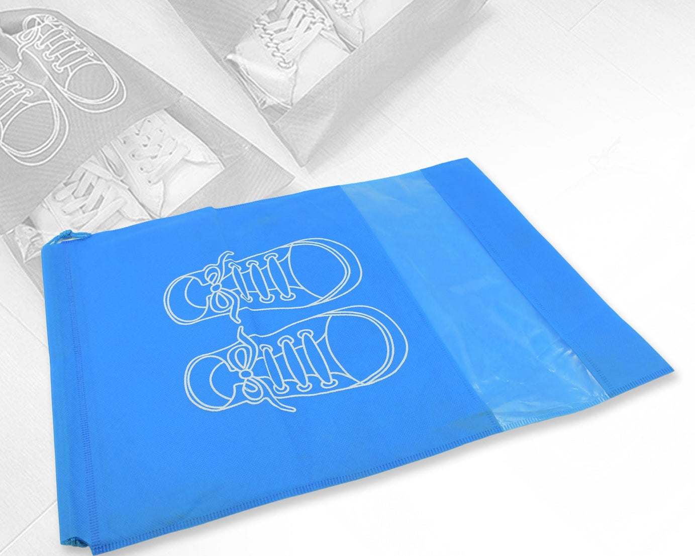 Beach Bag Shoes Storage Bag Closet Organizer Non-woven Travel Portable Bag Waterproof Pocket Clothing Classified Hanging Bag shoe bag luggage travel Portable Shoe Pouch Non Woven Transparent Window (1 Pc )