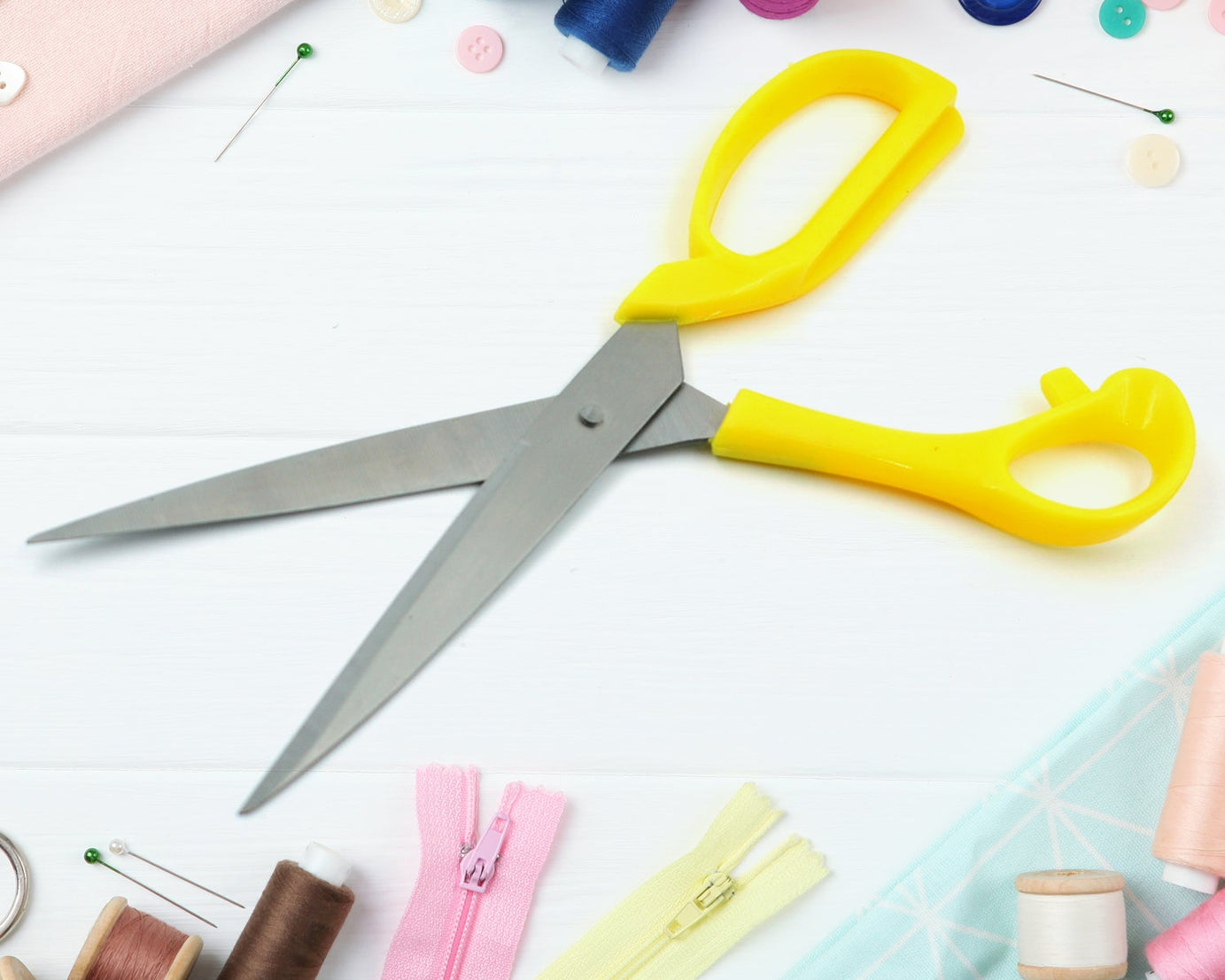 Scissors for craft work paper cutter Scissor stainless steel All Purpose Ergonomic Comfort Grip Office Scissors Craft Shears Sharp Scissors (9 Inch)