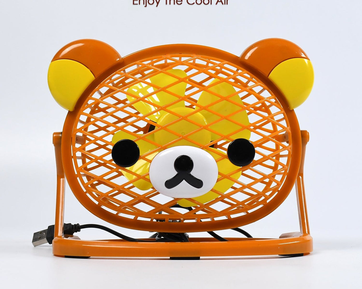 TEDDY BEAR PORTABLE FAN ADJUSTABLE USB FAN SUITABLE FOR HOME , OFFICE , CAR, & MULTI USE FAN