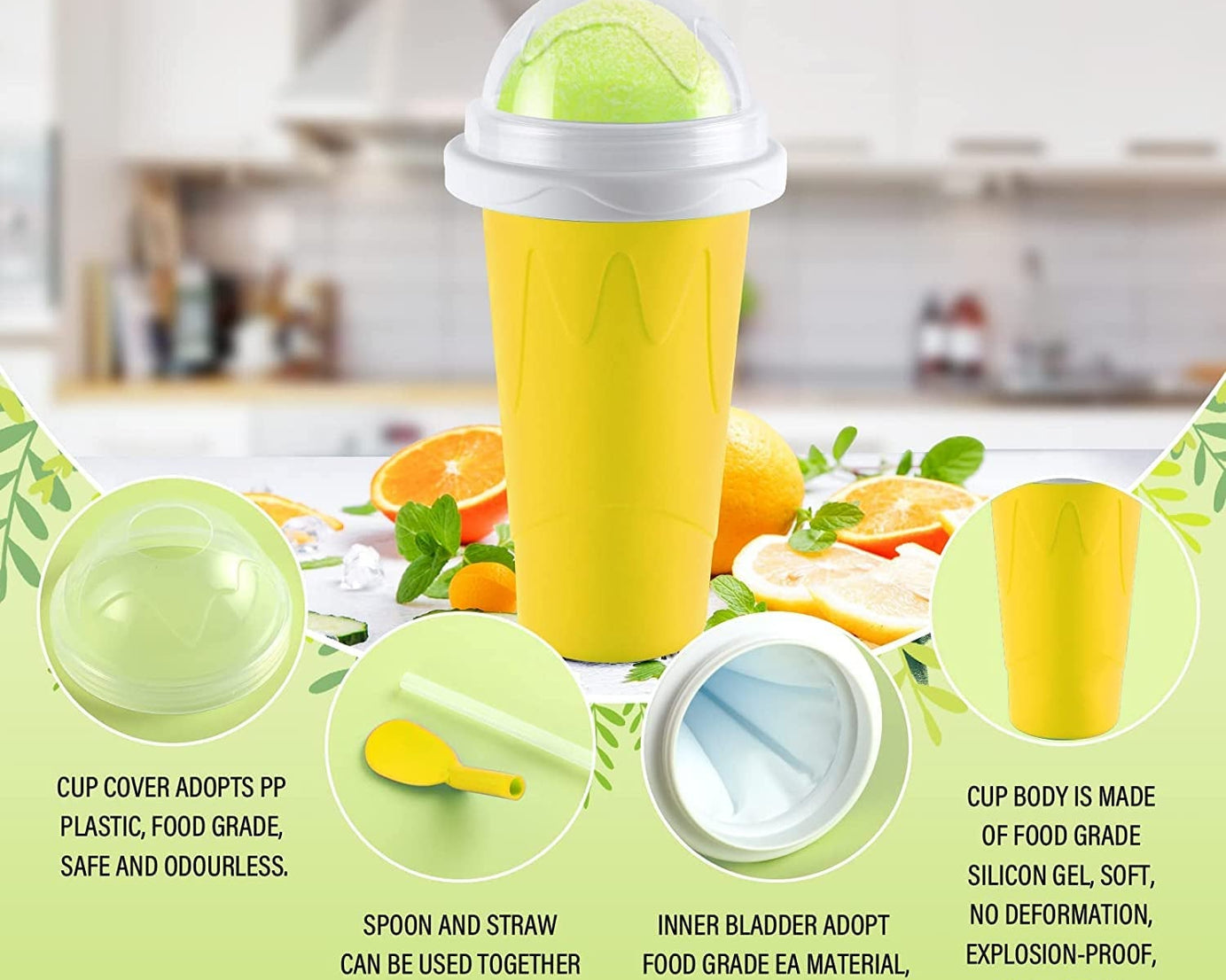 Double Layer Squeeze Cup