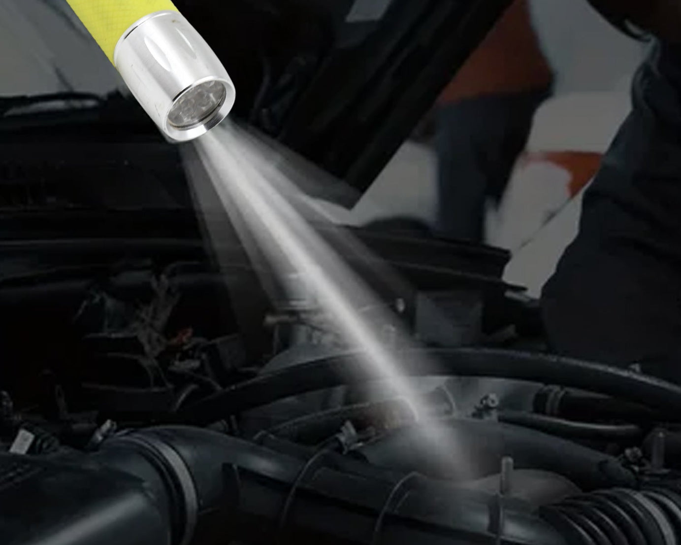 Portable Mini Torch / Flashlight LED Powerful High Lumens Pen Light Easy To Carry, Portable Pocket Compact Torch for Emergency 3 Battery operated (Battery not included / 1 pc)