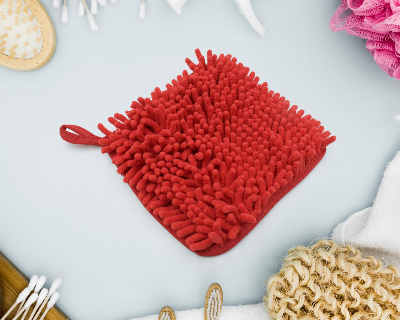 Super Soft Hanging Hand Towel (Microfiber): Ultra Absorbent, Kitchen & Bath