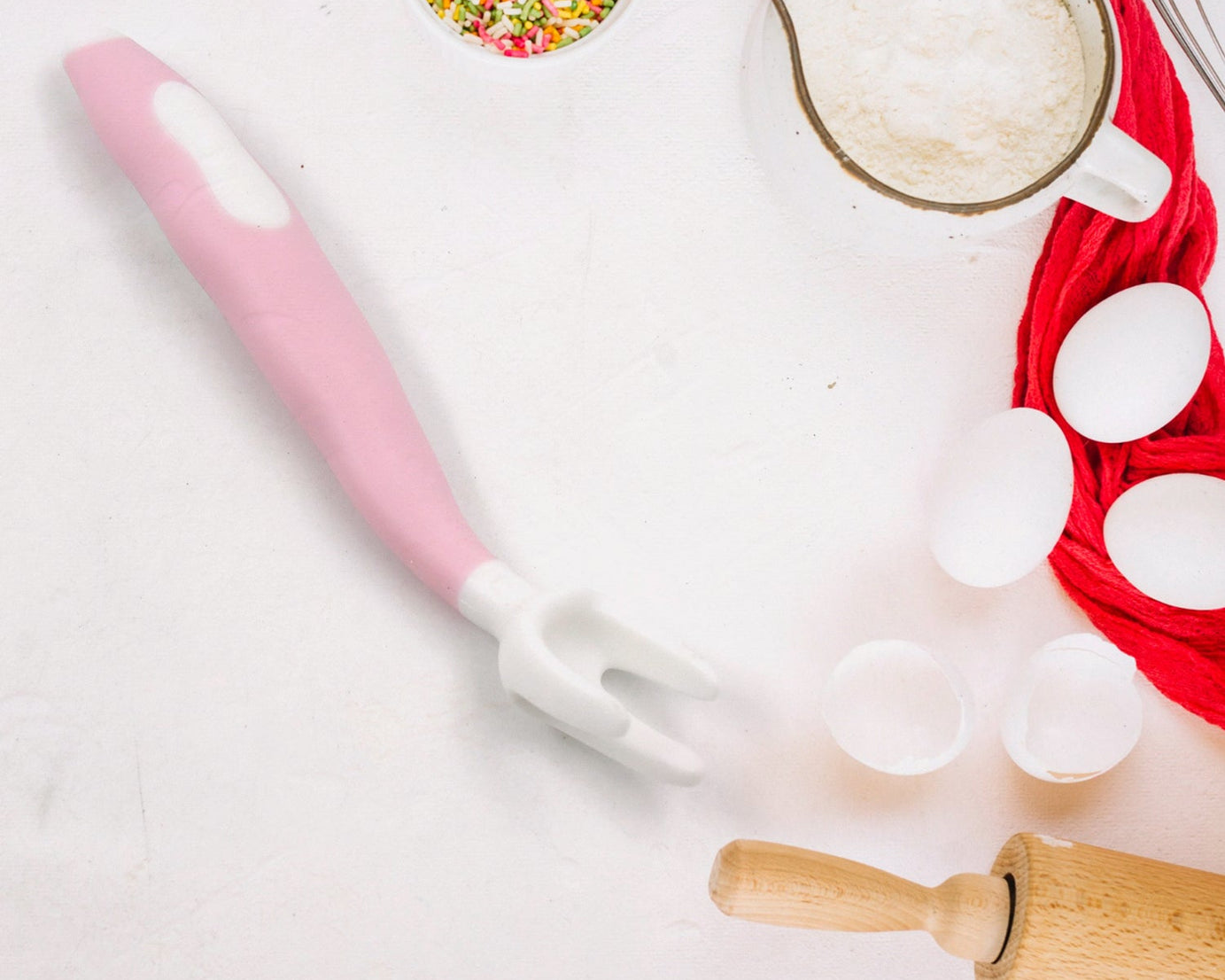 Silicone Bendable Kids Feeding Spoons And Forks, Toddler Utensils with Travel case, Baby Spoon and Fork Set for self-Feeding Learning Bendable Handle for Kid Children Toddlers (2 Pc Set)