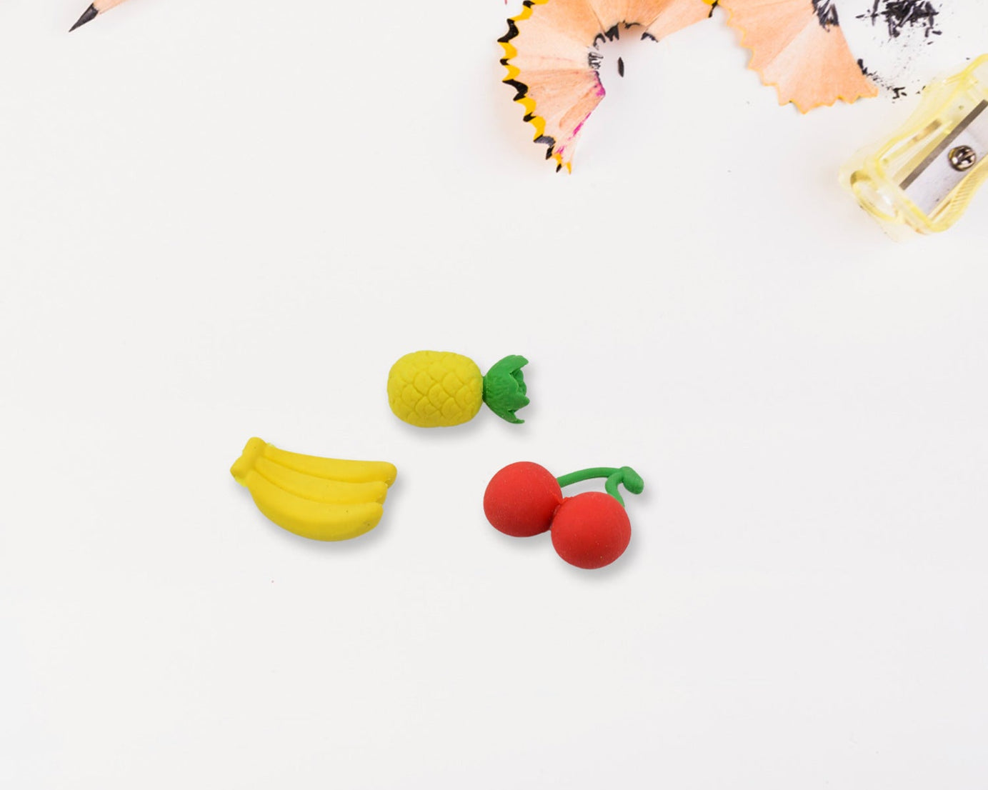 Mix Design Fancy & Stylish Colorful Erasers (1 Set / 3 Pc Set)