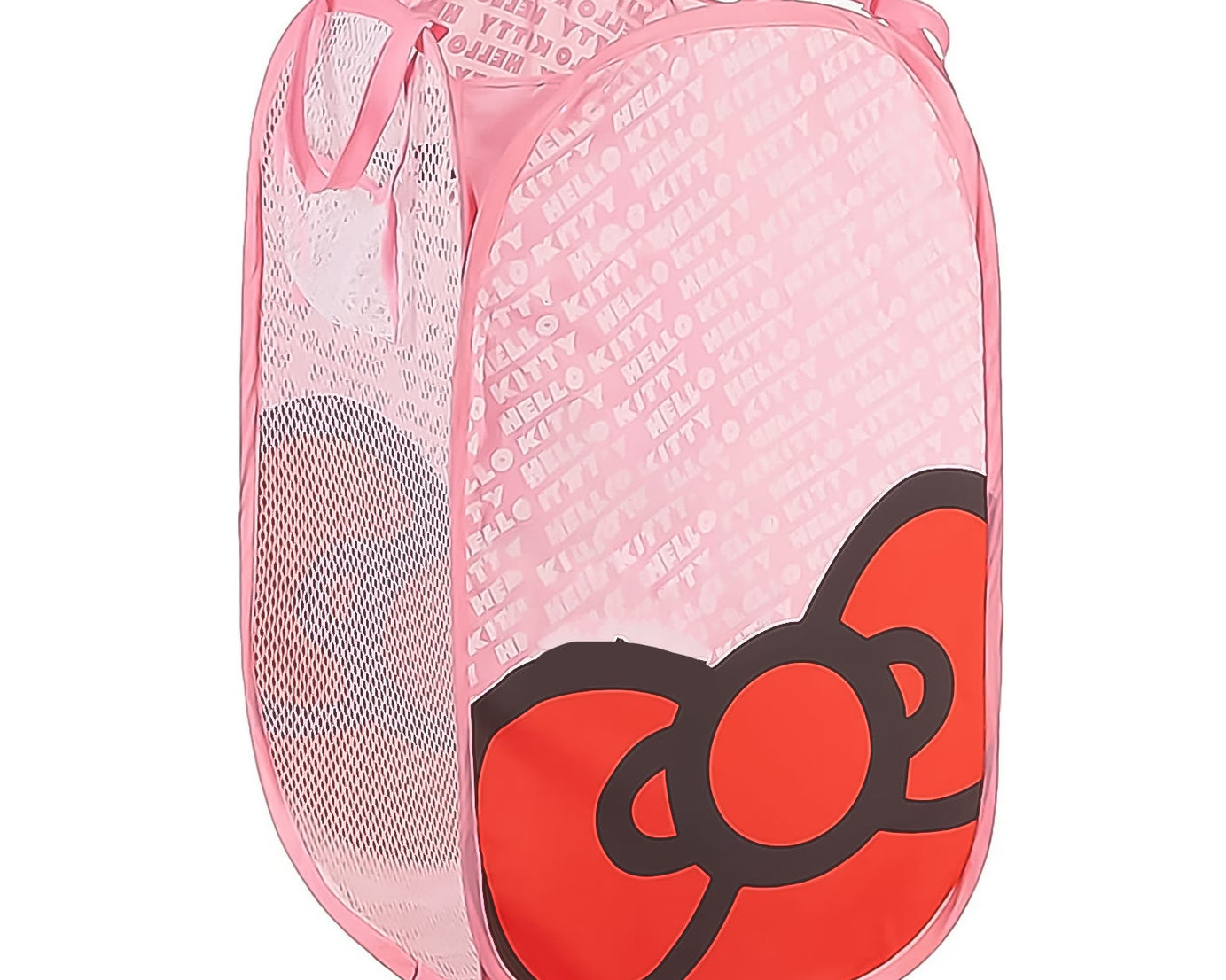 Printed waterproof canvas laundry bag for organizing clothes.