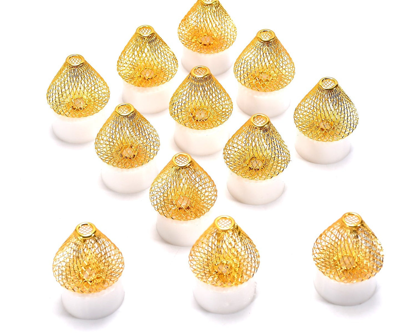 Acrylic LED candles, 12-pack, flameless and smokeless