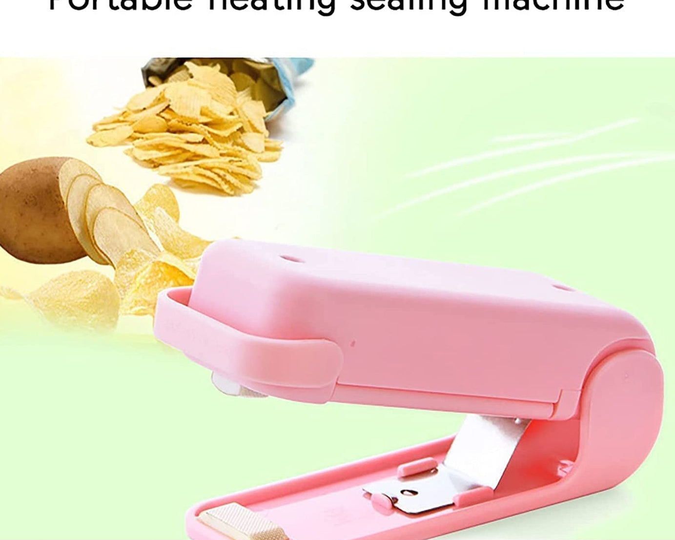 Plastic bag sealer portable and mini