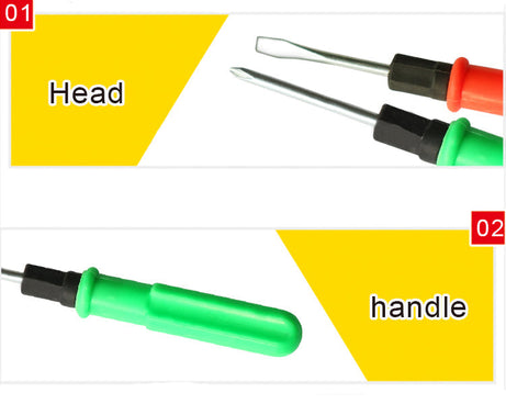 Handy 2-in-1 screwdriver for home use