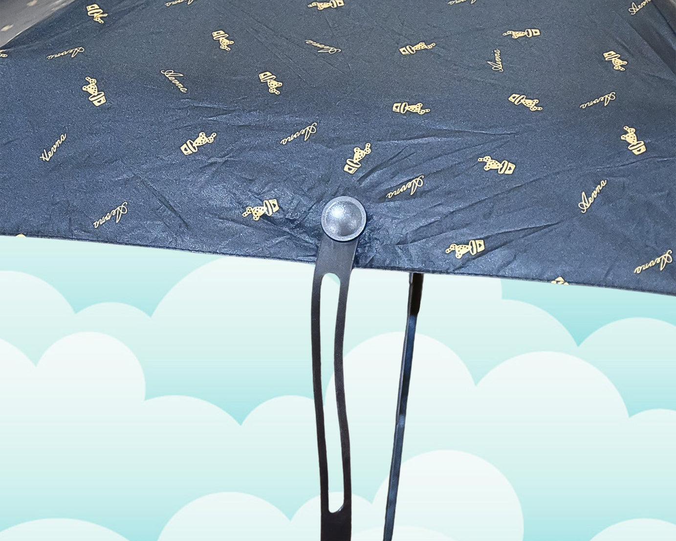 3-Fold Umbrella Summer Sun and Rain Protection Foldable Cute Umbrella || UV Protection Rain Sun Umbrella || Travel Accessories || Umbrella for Children, Girls, and Boys (1 Pc / With Zip Case) 